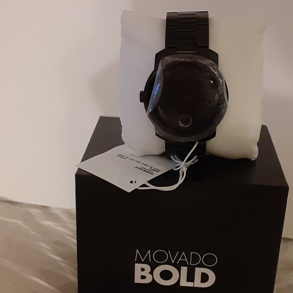 Mens Swiss Movement Movado Bold Watch - Picture 2 of 3